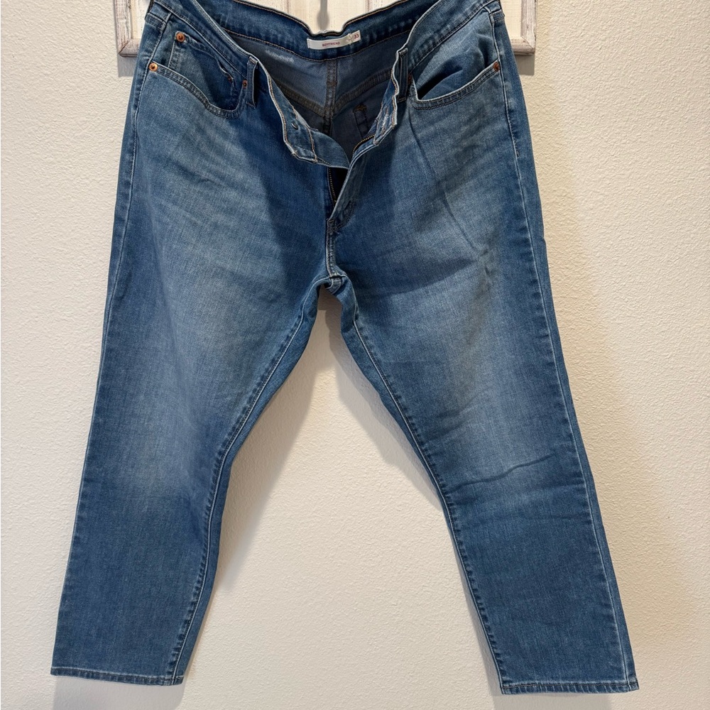 Levi’s Classic Boyfriend Blue Denim Jeans